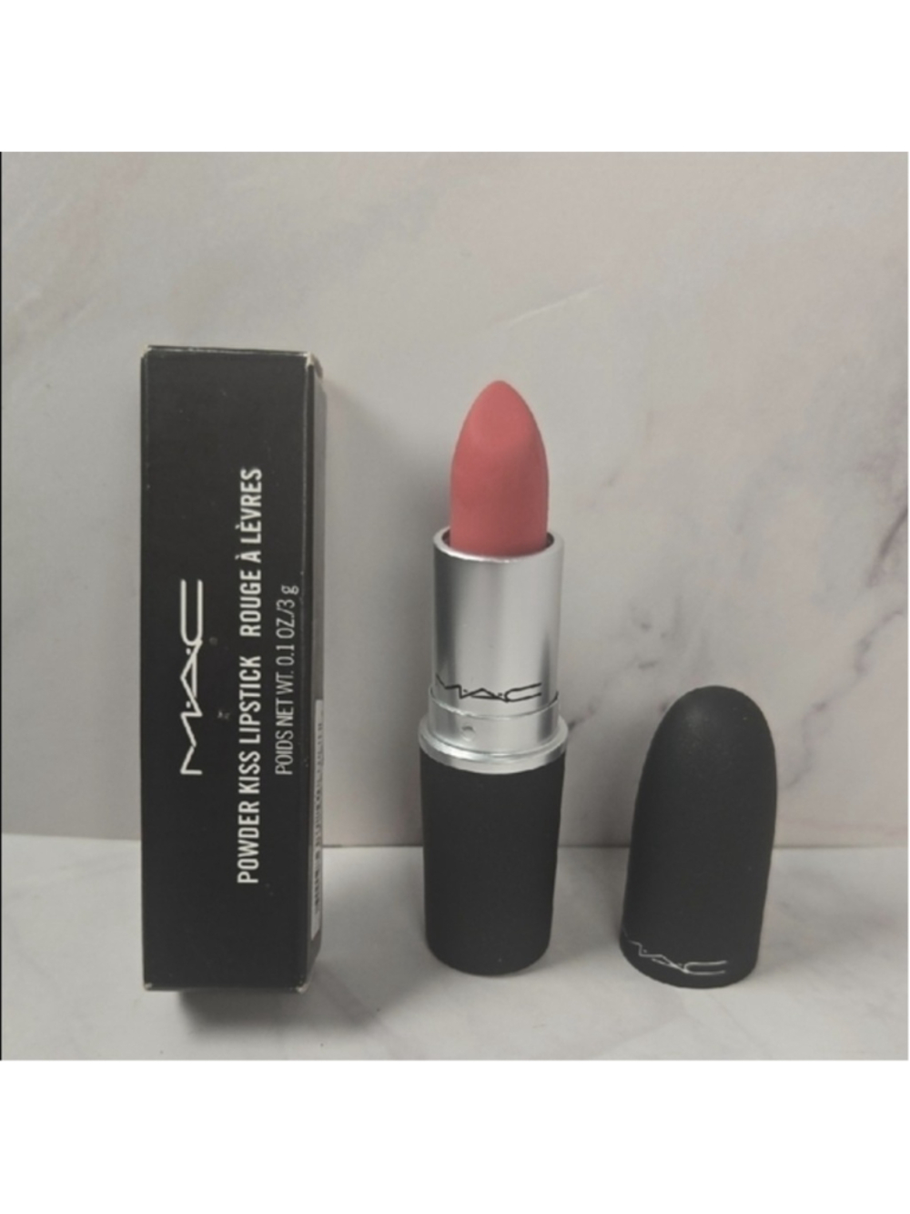NIB - MAC Cosmetics Powder Kiss Lipstick in - A LITTLE TAMED.